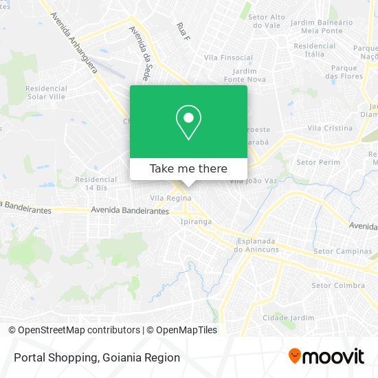 Mapa Portal Shopping