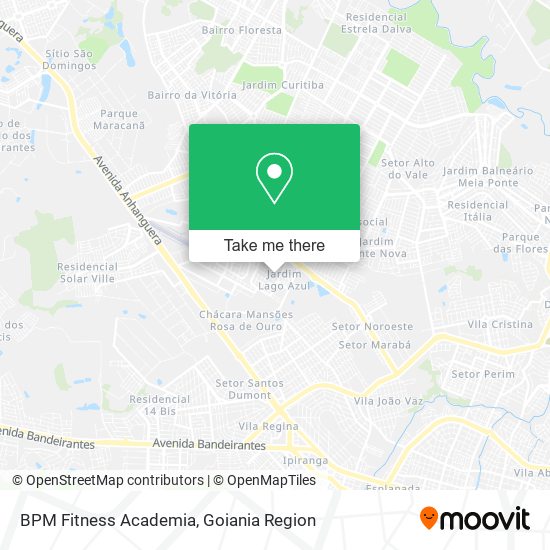 Mapa BPM Fitness Academia