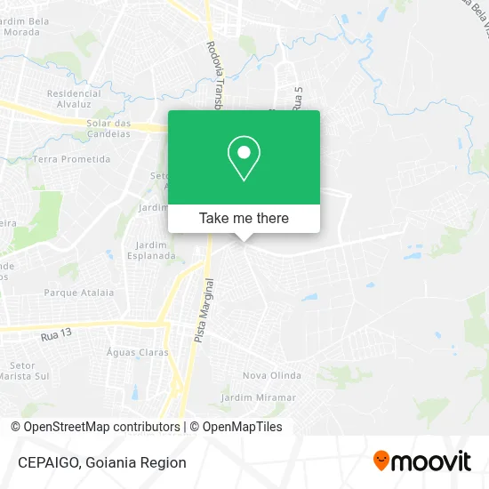 CEPAIGO map