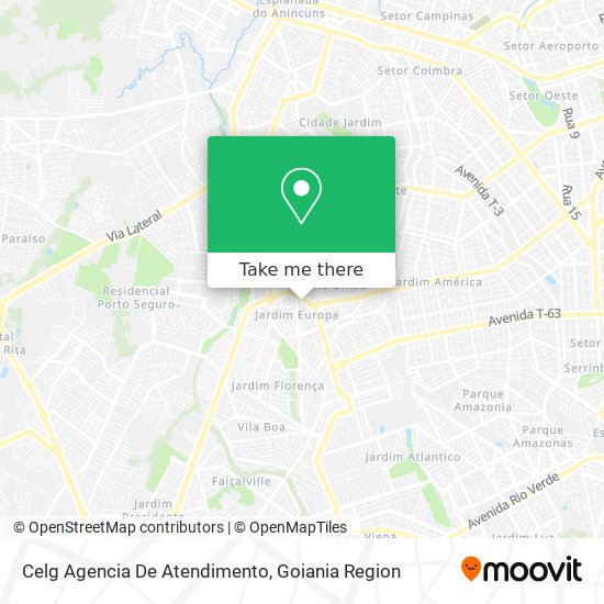 Celg Agencia De Atendimento map