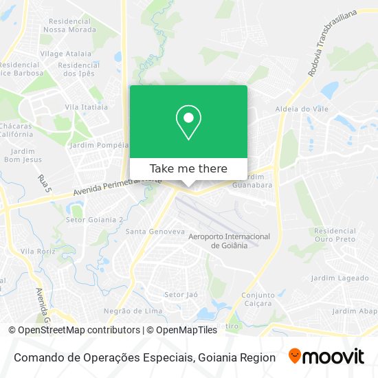 Comando de Operações Especiais map