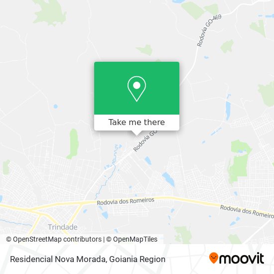 Mapa Residencial Nova Morada