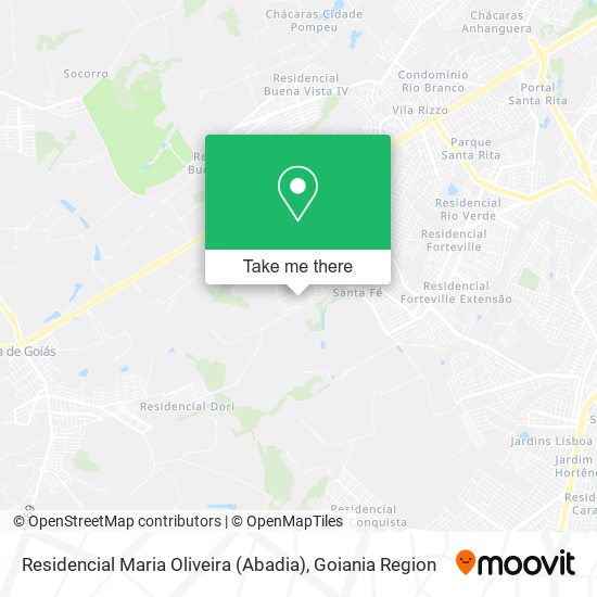 Residencial Maria Oliveira (Abadia) map