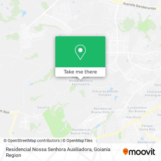 Residencial Nossa Senhora Auxiliadora map