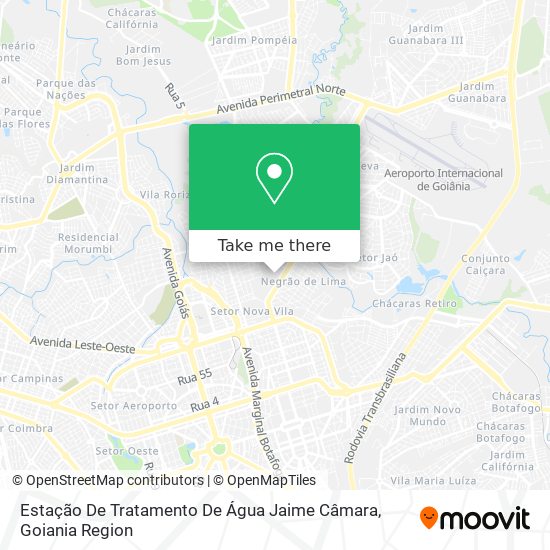 Estação De Tratamento De Água Jaime Câmara map