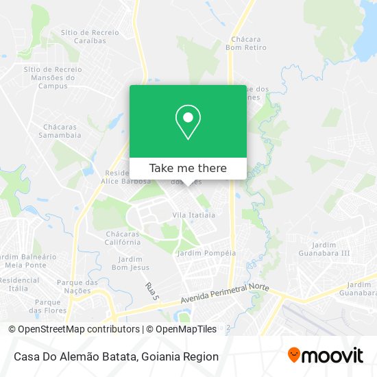 Casa Do Alemão Batata map