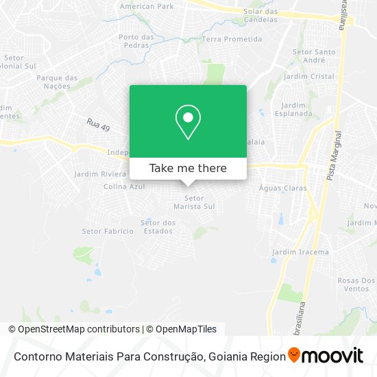 Mapa Contorno Materiais Para Construção