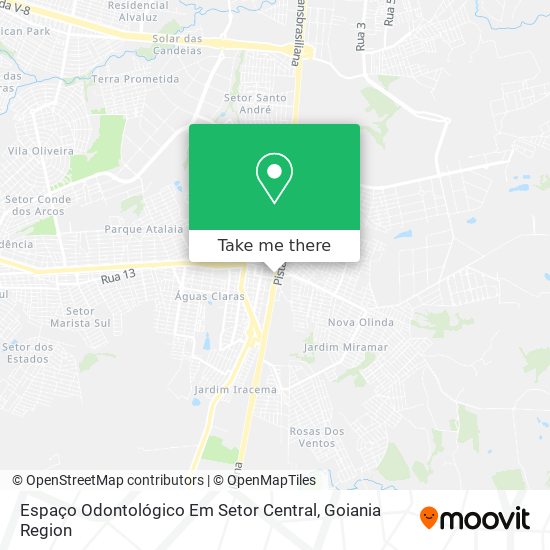 Espaço Odontológico Em Setor Central map
