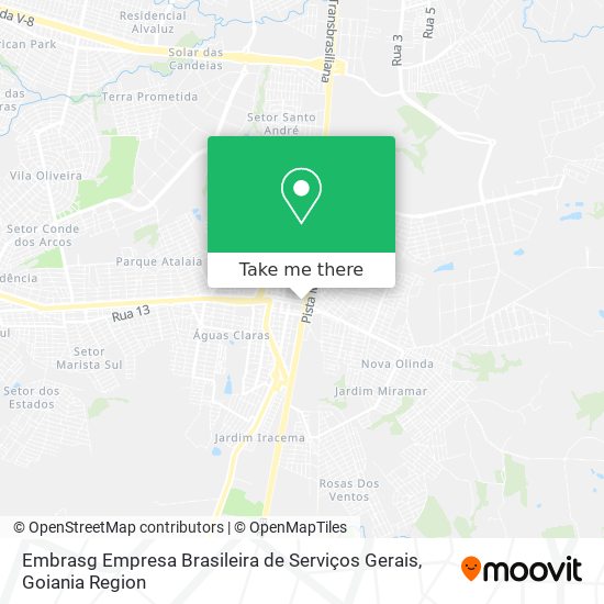 Embrasg Empresa Brasileira de Serviços Gerais map