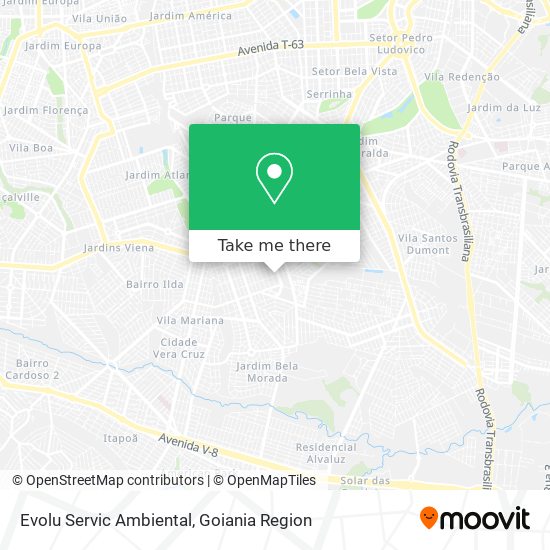 Evolu Servic Ambiental map