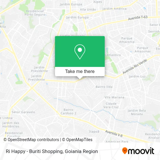 Ri Happy - Buriti Shopping map