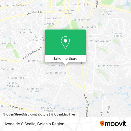 Ivoneide C Scalia map