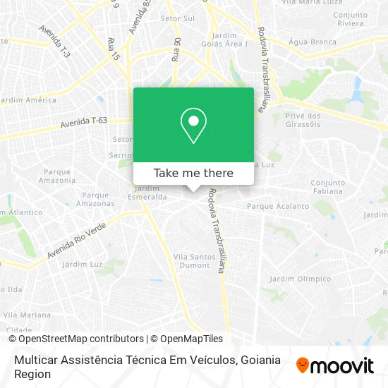 Multicar Assistência Técnica Em Veículos map