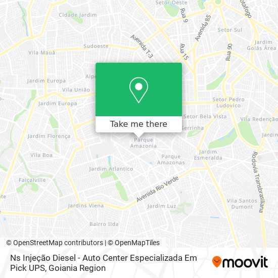 Ns Injeção Diesel - Auto Center Especializada Em Pick UPS map