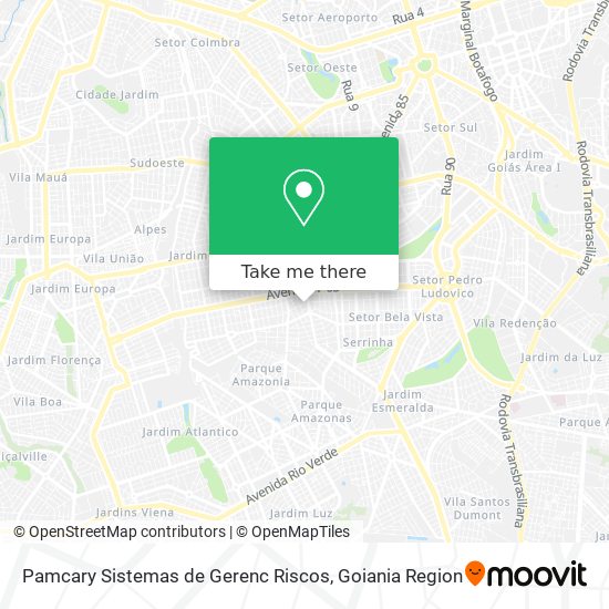 Pamcary Sistemas de Gerenc Riscos map