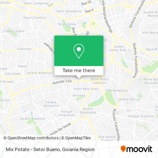 Mix Potato - Setor Bueno map