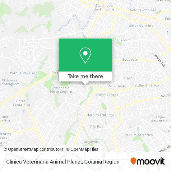 Clínica Veterinária Animal Planet map