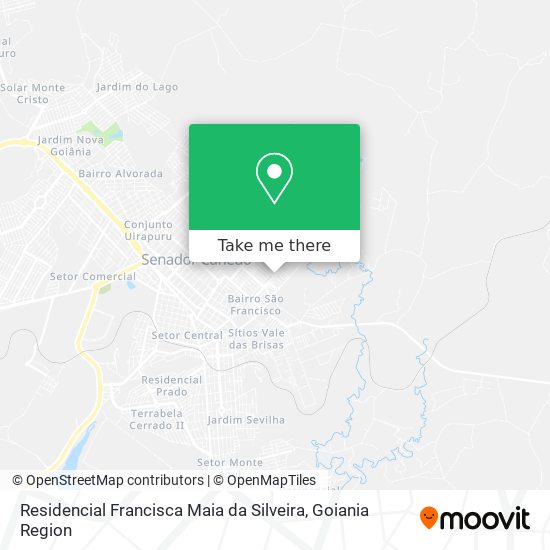 Residencial Francisca Maia da Silveira map