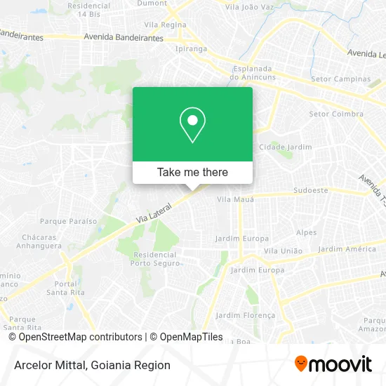 Arcelor Mittal map