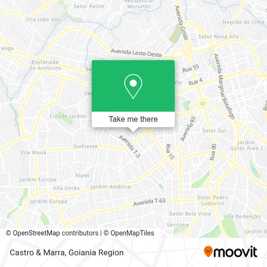 Castro & Marra map