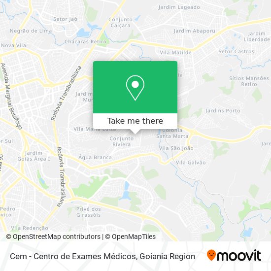 Cem - Centro de Exames Médicos map