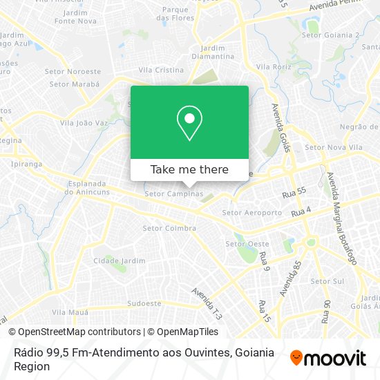 Rádio 99,5 Fm-Atendimento aos Ouvintes map