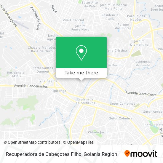 Recuperadora de Cabeçotes Filho map