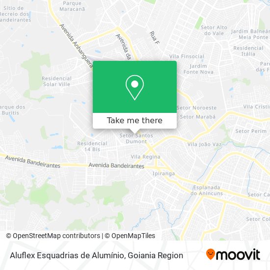 Aluflex Esquadrias de Alumínio map