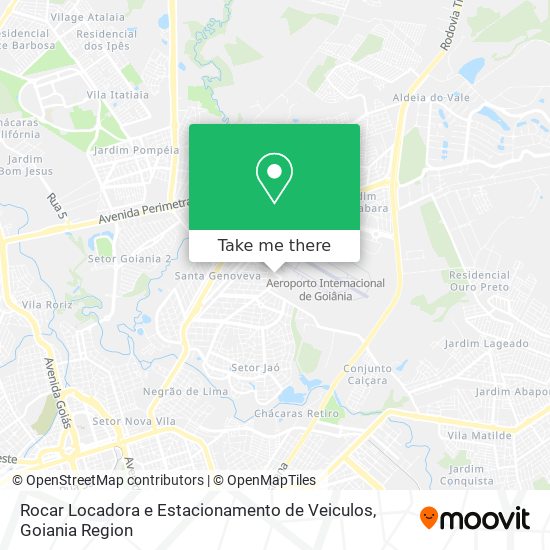 Rocar Locadora e Estacionamento de Veiculos map