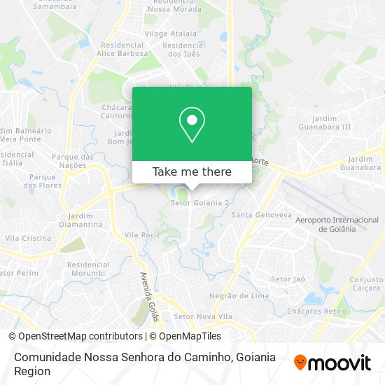 Comunidade Nossa Senhora do Caminho map