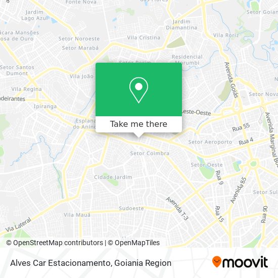 Mapa Alves Car Estacionamento