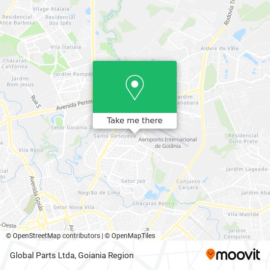 Mapa Global Parts Ltda