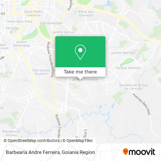 Barbearia Andre Ferreira map