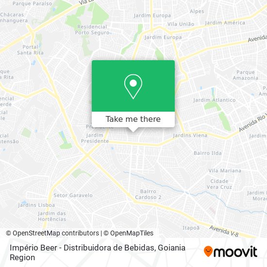 Império Beer - Distribuidora de Bebidas map