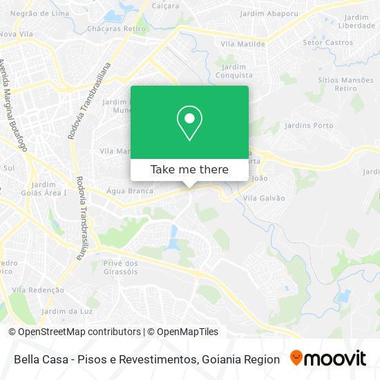 Bella Casa - Pisos e Revestimentos map