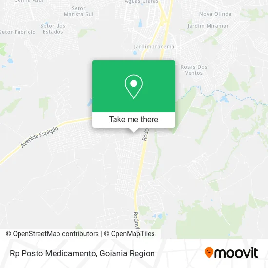 Rp Posto Medicamento map