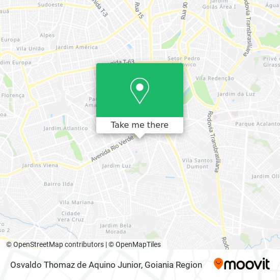 Mapa Osvaldo Thomaz de Aquino Junior