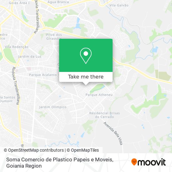 Soma Comercio de Plastico Papeis e Moveis map
