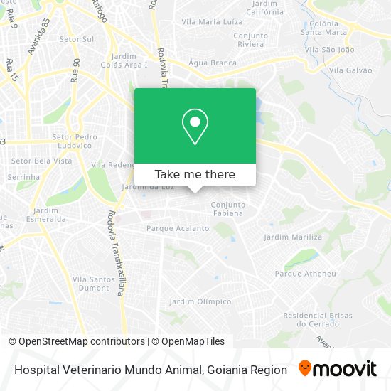 Hospital Veterinario Mundo Animal map