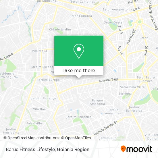 Mapa Baruc Fitness Lifestyle