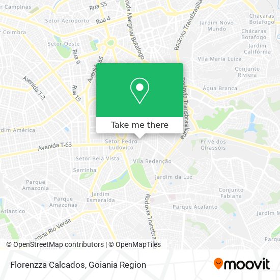 Florenzza Calcados map