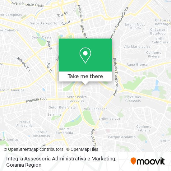 Mapa Integra Assessoria Administrativa e Marketing