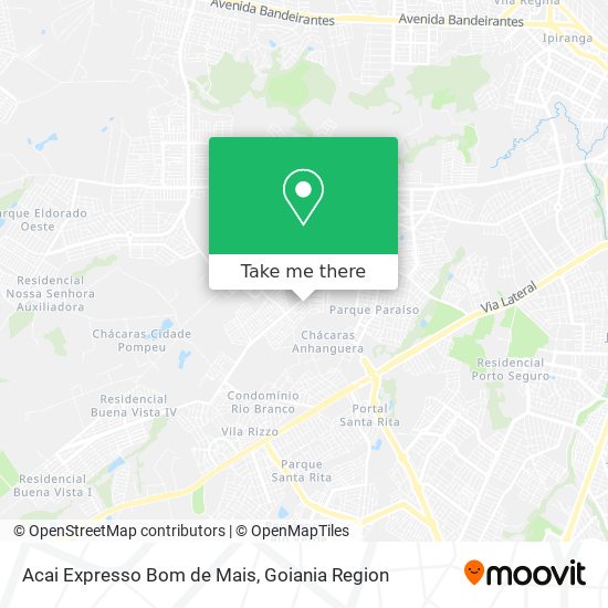 Acai Expresso Bom de Mais map