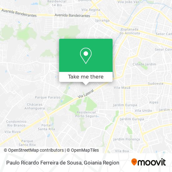 Paulo Ricardo Ferreira de Sousa map
