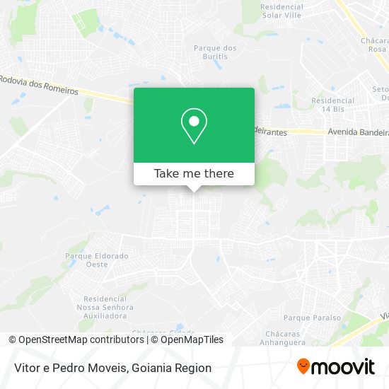 Mapa Vitor e Pedro Moveis