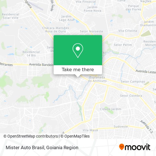 Mister Auto Brasil map