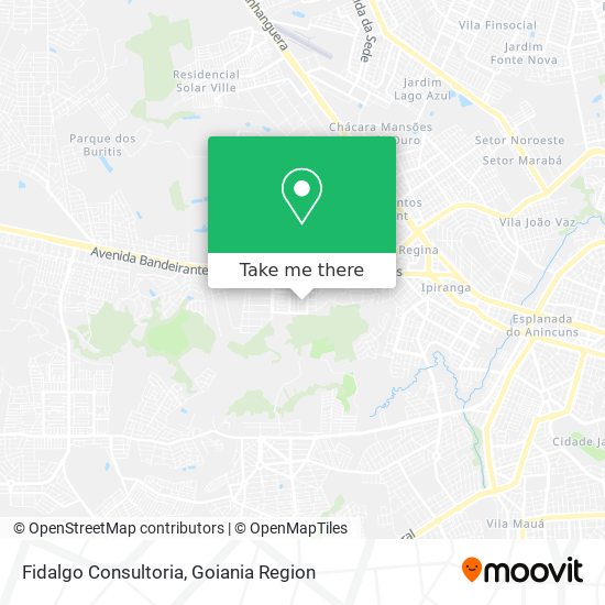 Mapa Fidalgo Consultoria