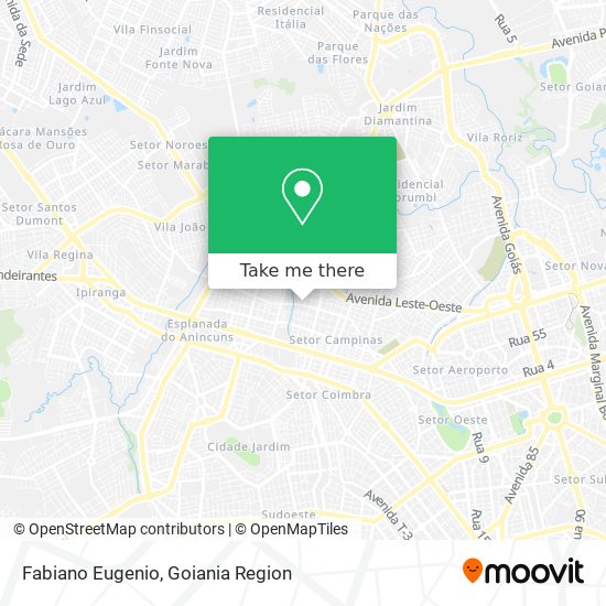 Fabiano Eugenio map