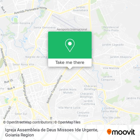 Igreja Assembleia de Deus Missoes Ide Urgente map