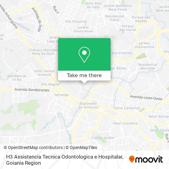 Mapa H3 Assistencia Tecnica Odontologica e Hospitalar